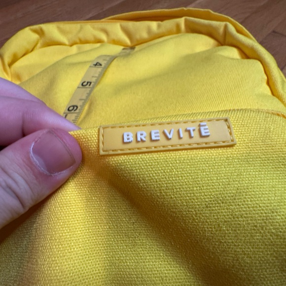 Brevitē yellow Backpack - Picture 4 of 9